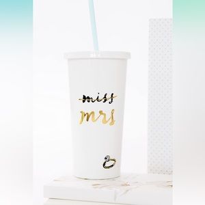 Bridal Kate spade cup